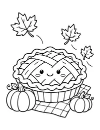 Apple Pie coloring page