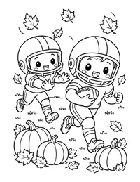 Football Game coloring page